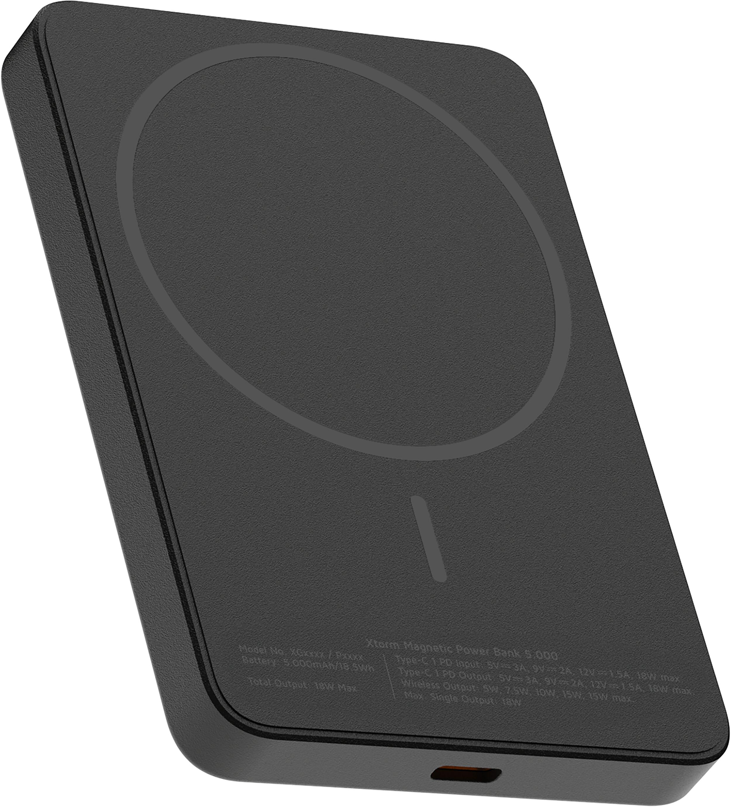 Xtorm Magsafe Batterie externe 5000 mAh - Pour iPhone MagSafe systeem 4/6
