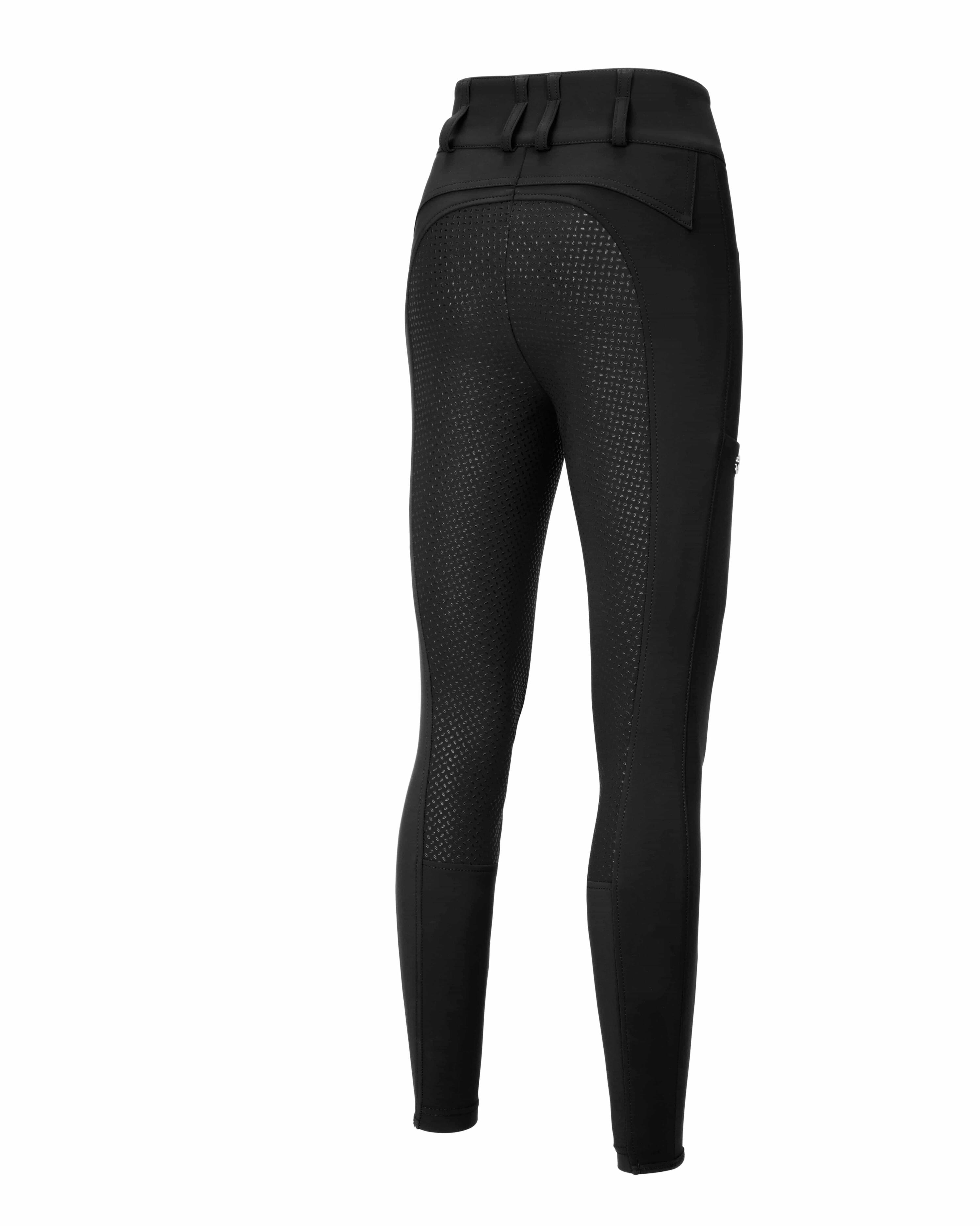Reithose Damen New Candela mit Vollgrip schwarz 5/7