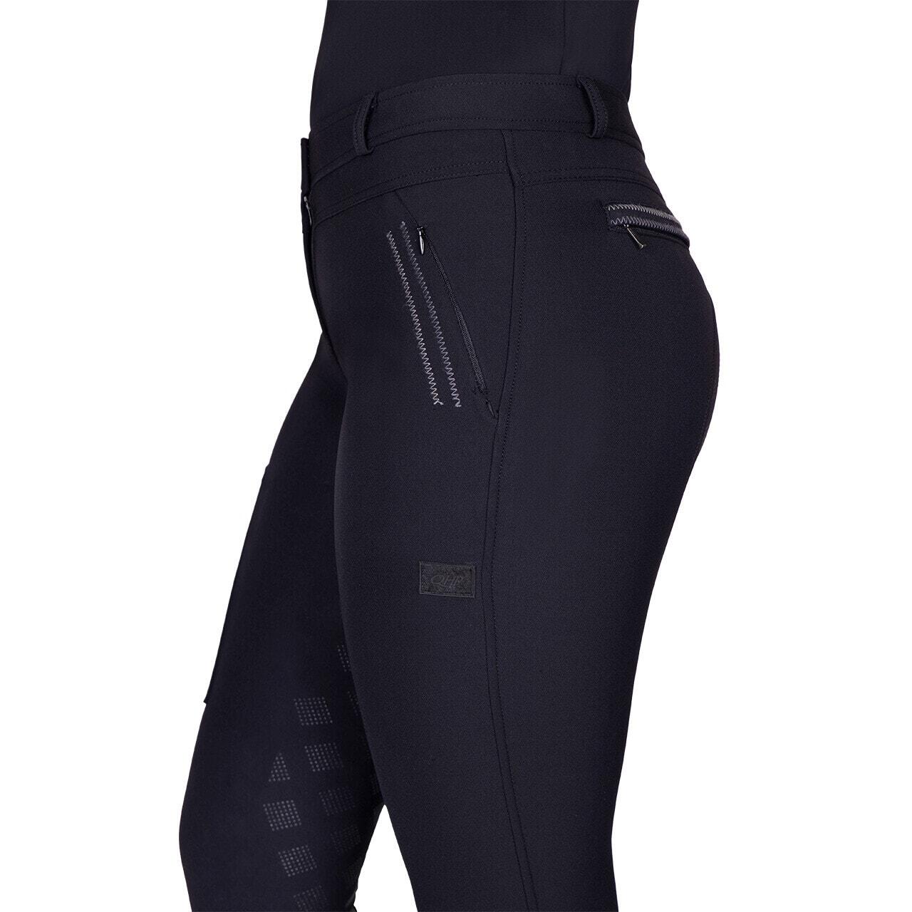 Reithose Avélie Vollbesatz schwarz 6/7