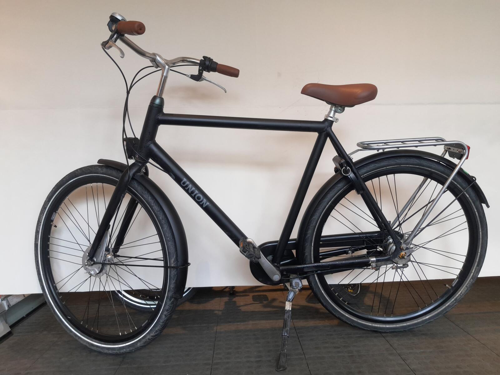 Union Curb zwart, 61 cm frame, 28" city speed 4/5