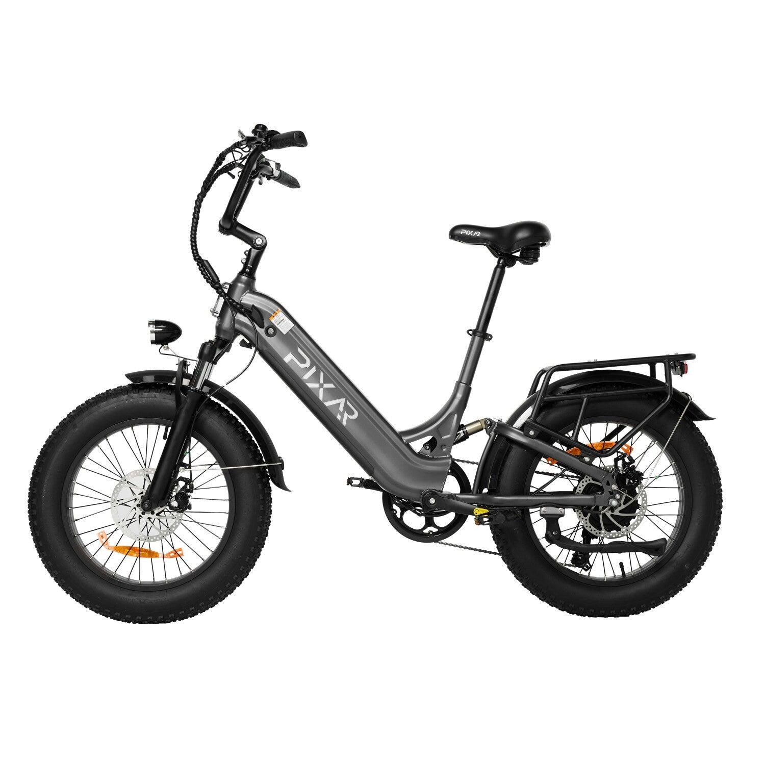 Pixar RIDE1 E-bike 500W 48V 10,4Ah 20" Bicicleta elétrica Cinza 2/5