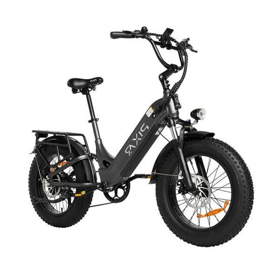 Pixar RIDE1 E-bike 500W 48V 104Ah 20" Bicicletta elettrica Grigio