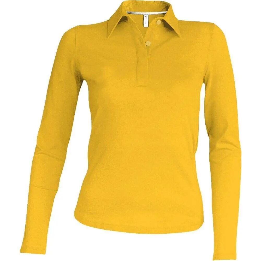 Polo donna maniche lunghe Kariban 2/7