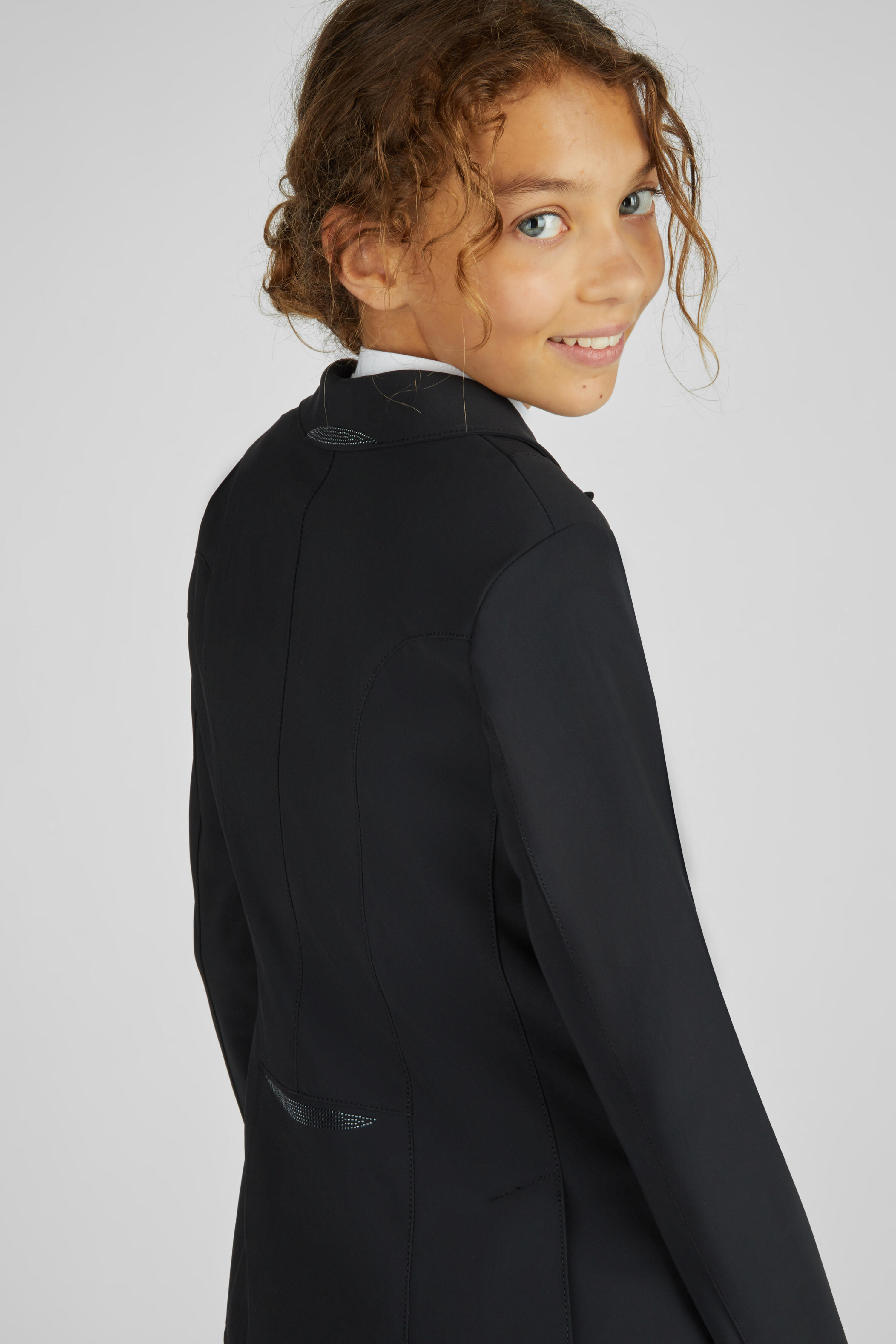 Kinder Turnierjacket Isalienne schwarz 4/6
