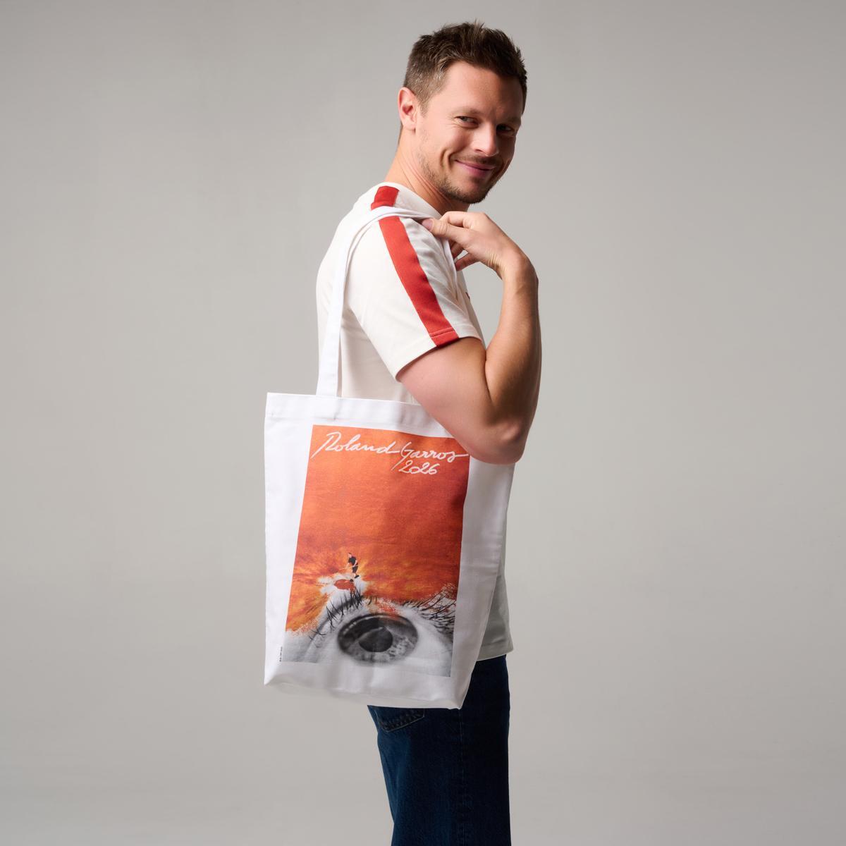 Totebag Affiche 2026 Roland-Garros - Multicolore 3/4