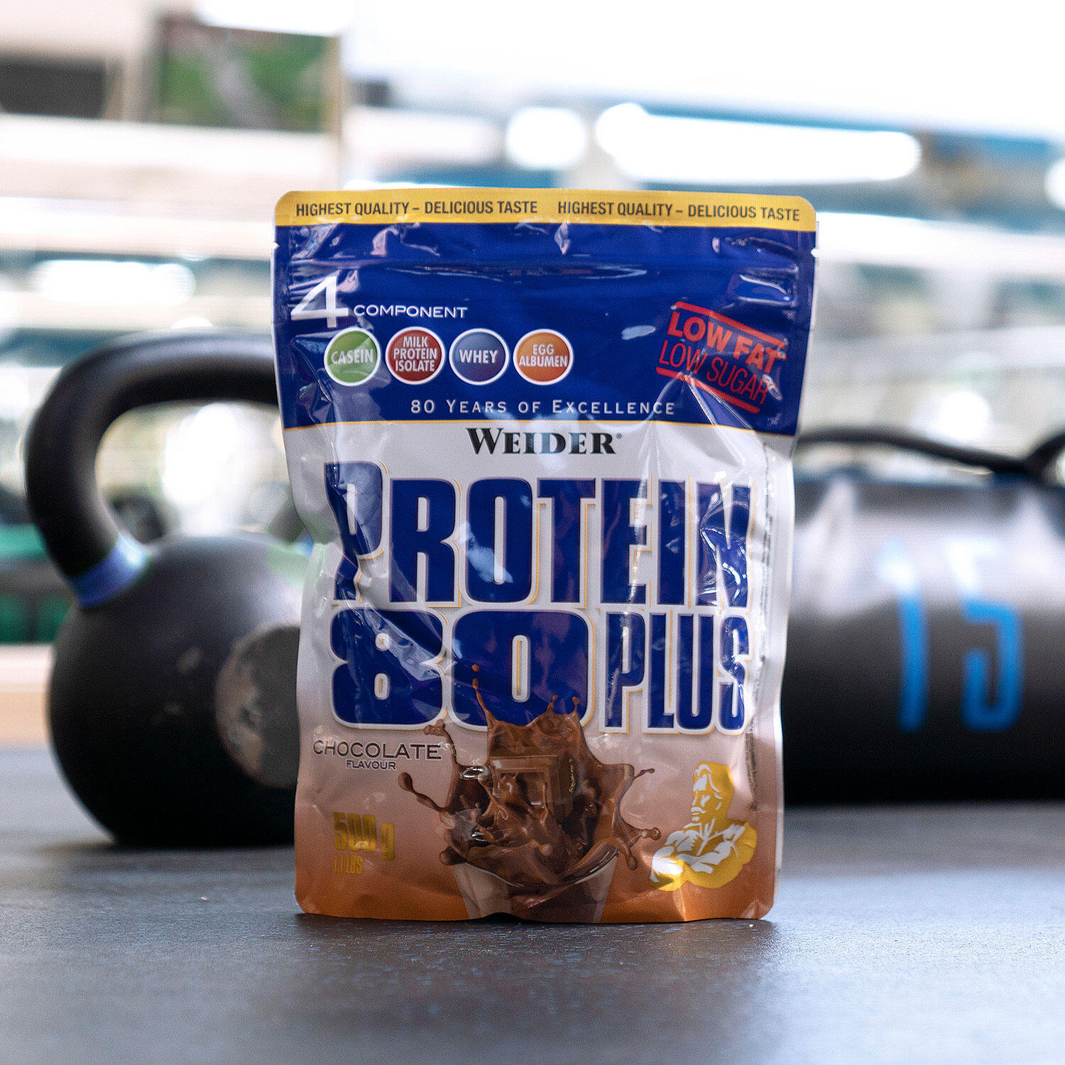 Protéine multi-sources - Protein 80 Plus - Chocolat 500g 4/7