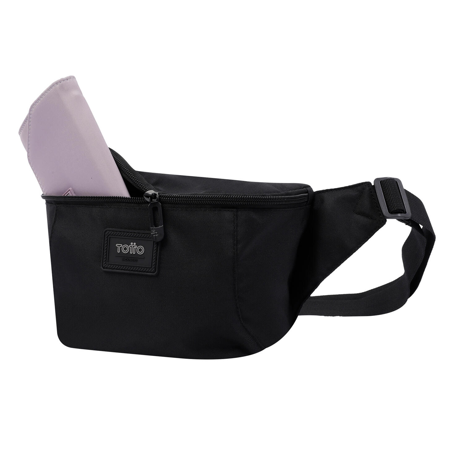 Totto Riñonera Trik Negro Poliéster 21.5 x 13 x 9 cm 4/5