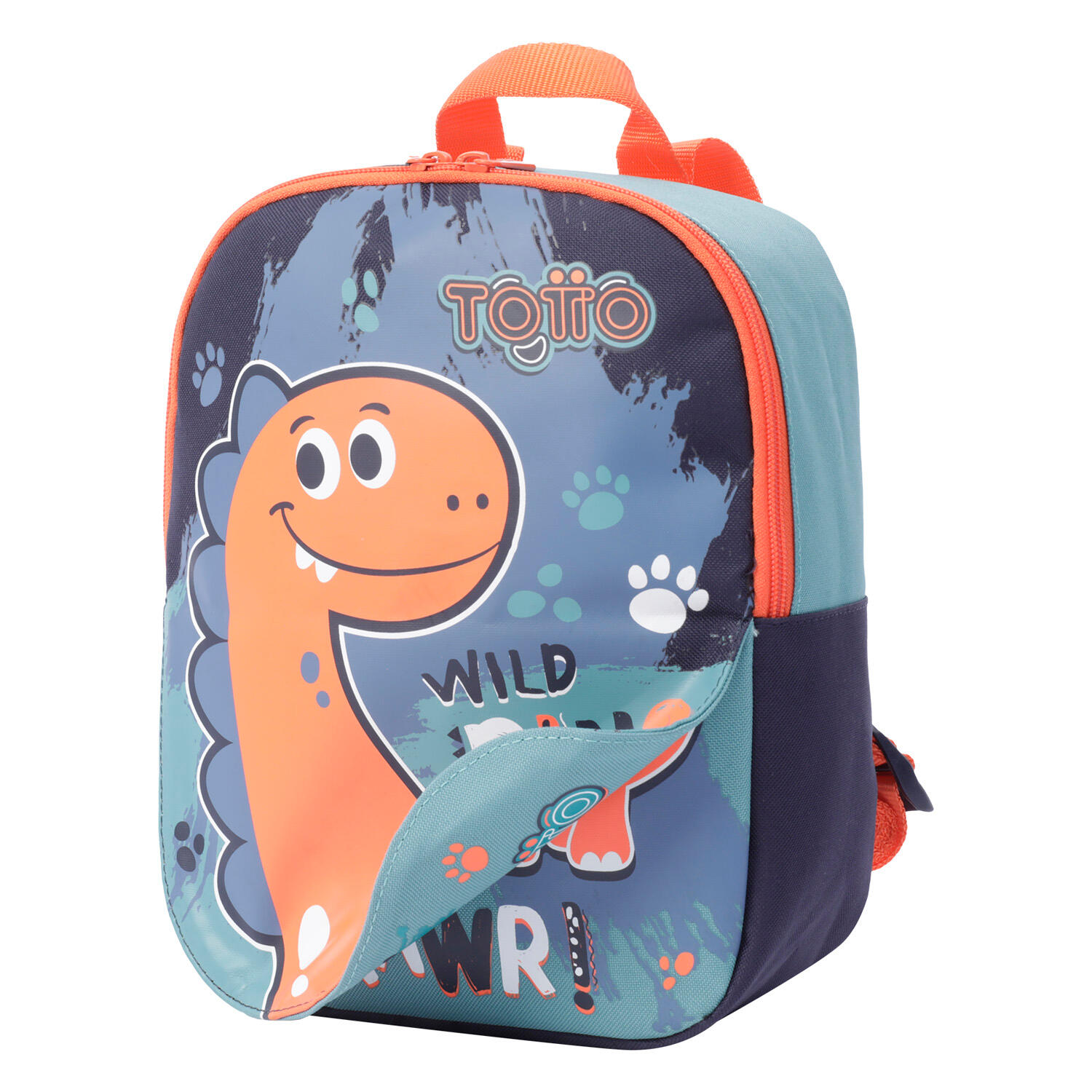 Totto Mochila escolar Rangy Dino Poliéster 22 x 27 x 10 cm 3/5