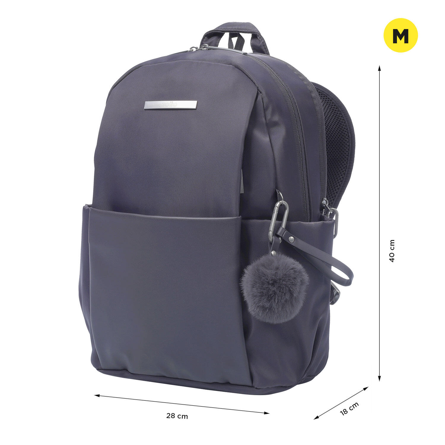 Totto Mochila ejecutiva Adelaide 1 Periscope Poliéster 28 x 40 x 18 cm 2/5