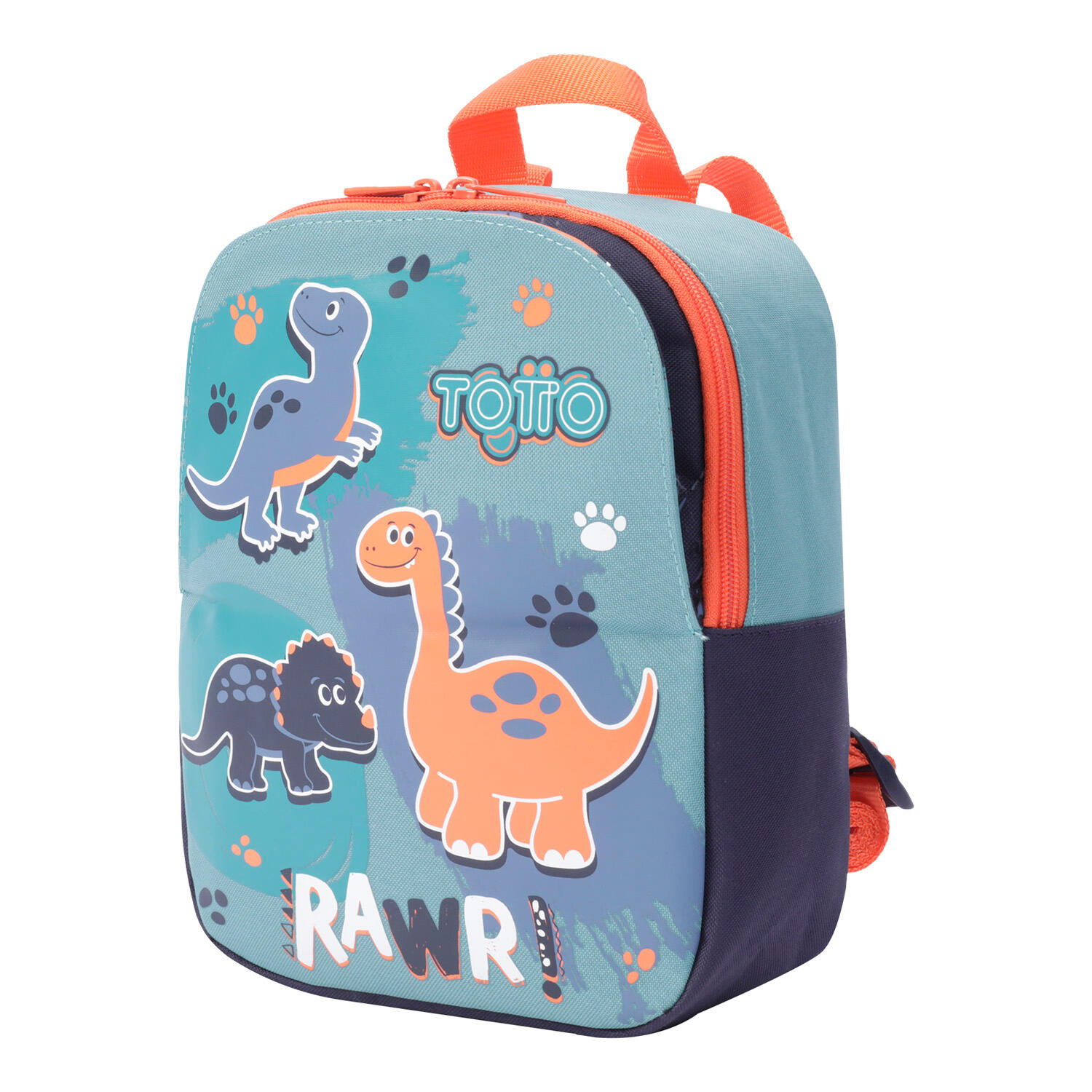 Totto Mochila escolar Rangy Dino Poliéster 22 x 27 x 10 cm 4/5
