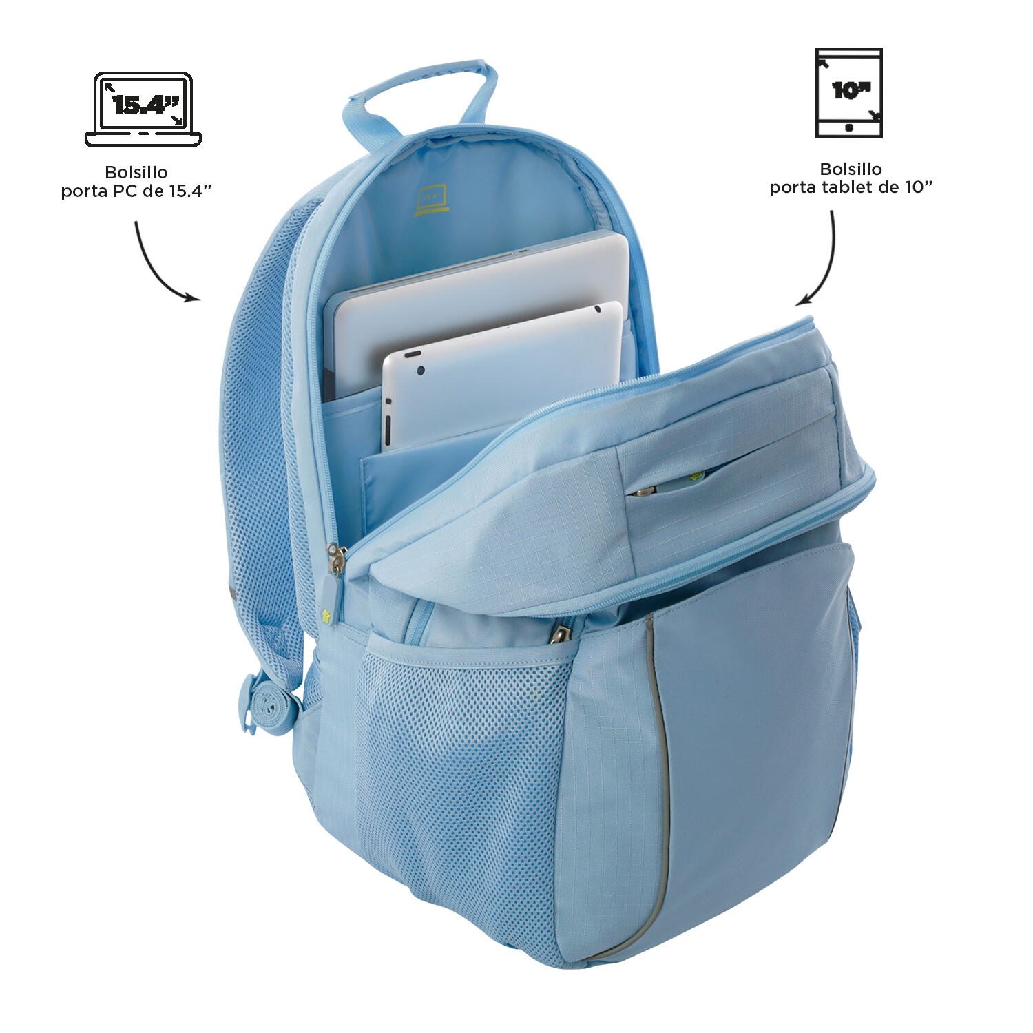 Totto Mochila urbana Cambri 2.0 Angel Falls Poliéster 30.5 x 47 x 22.5 cm 5/5