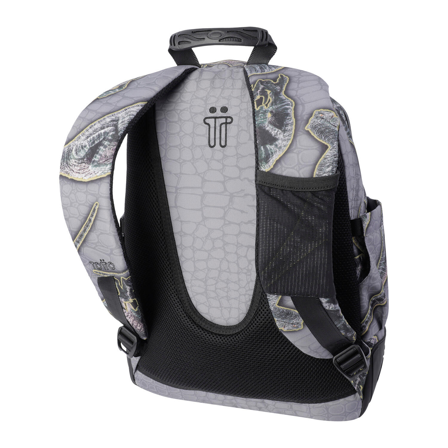 Totto Mochila escolar Crayoles Dinosaurios Poliéster 33 x44 x13.5 cm 4/5