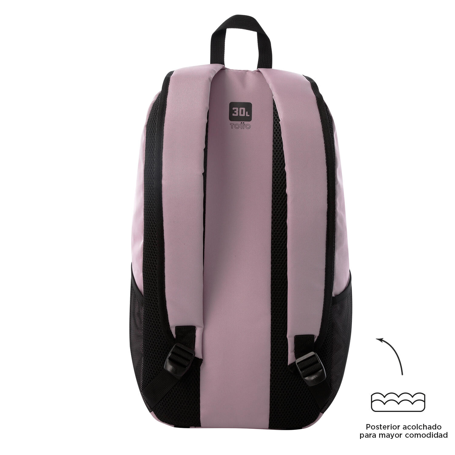 Totto Mochila urbana Rambo Keepsake Lilac Poliéster 26 x 50 x 19 cm 4/5