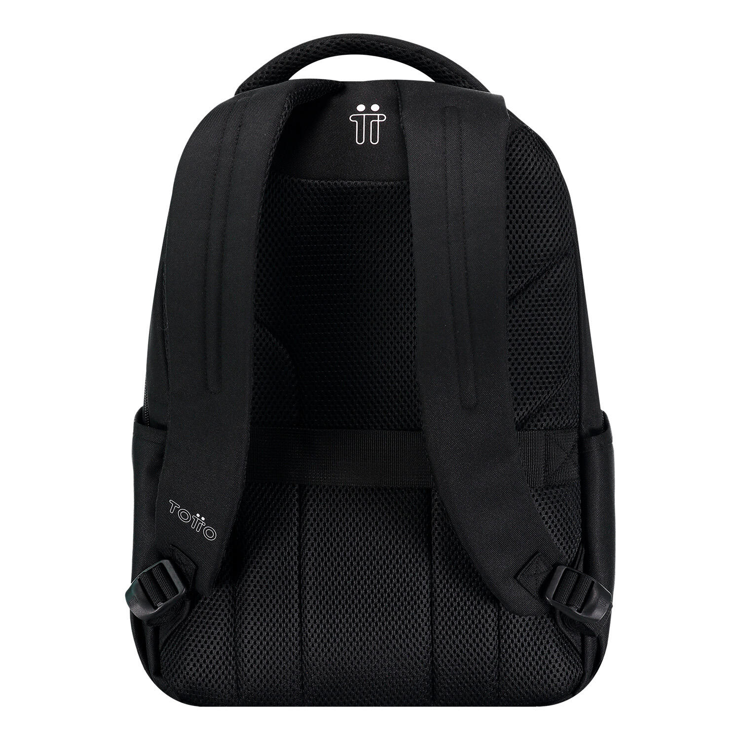 Totto Mochila urbana Wivetto Negra Poliéster 30 x 44 x 18 cm 3/5