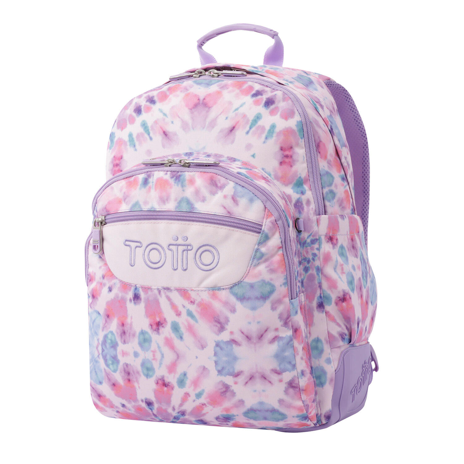 Totto Mochila escolar Crayoles Tye dye Poliéster 33 x44 x13.5 cm 2/5
