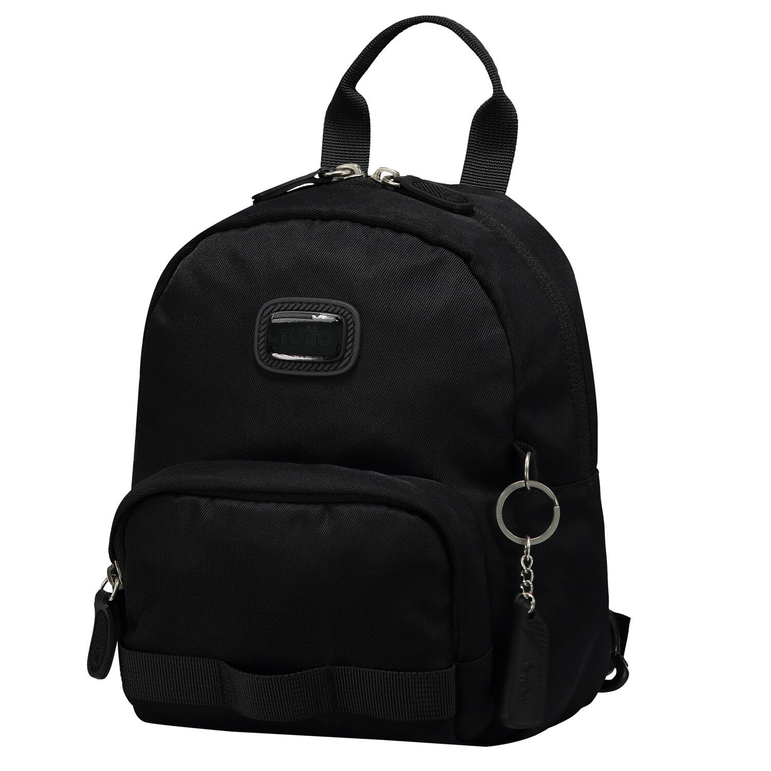 Totto Mochila urbana Yui Negro Poliéster 17 x 21 x 9 cm 2/5