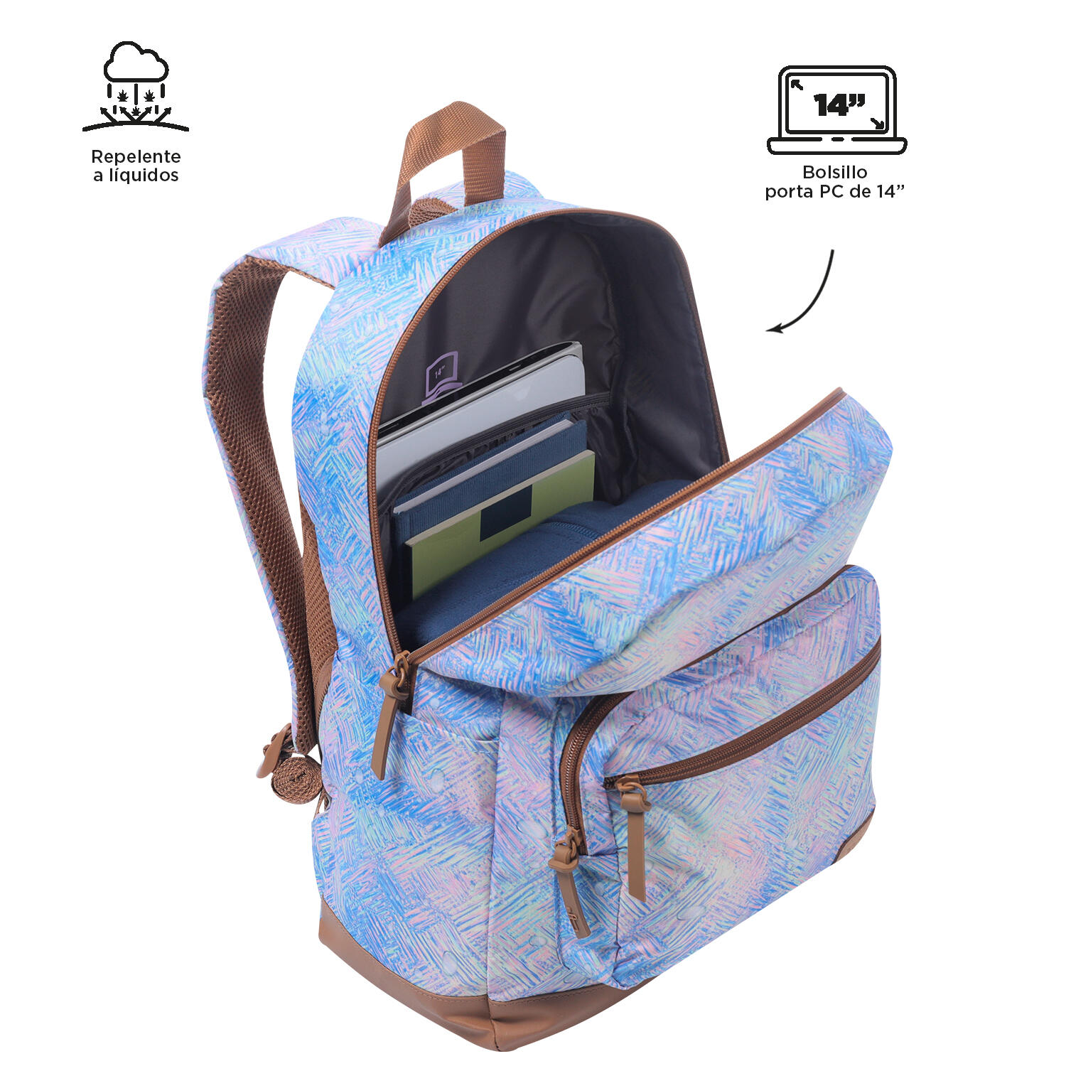 Totto Mochila urbana Tocax Lucylu Poliéster 30 x 44.1 x 15.5 cm 4/5