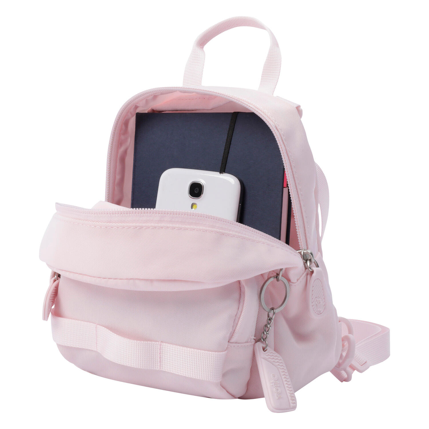 Totto Mochila urbana Yui Rosa Poliéster 17 x 21 x 9 cm 4/4