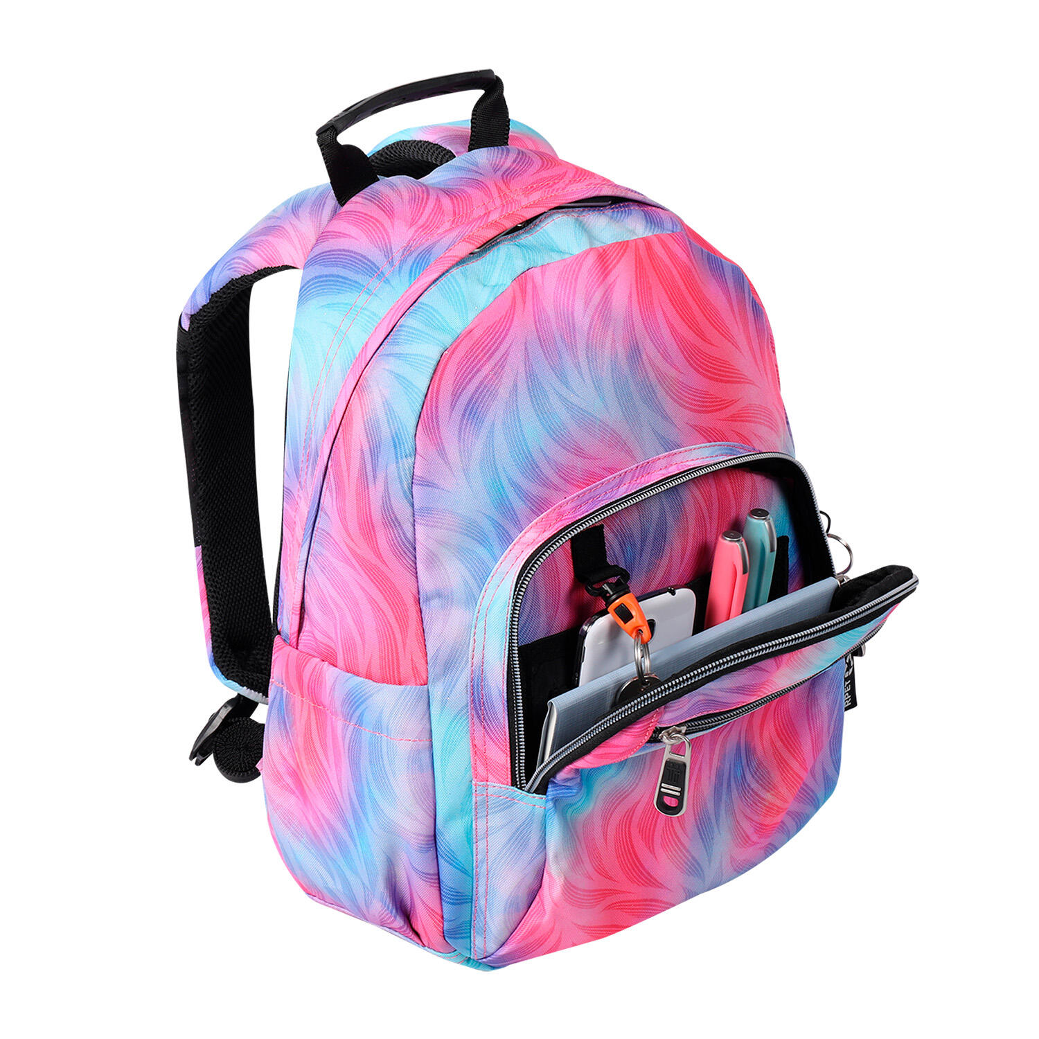 Totto Mochila escolar Tempera Fritz Poliéster reciclado 27 x 36.5 x 12 cm 4/5