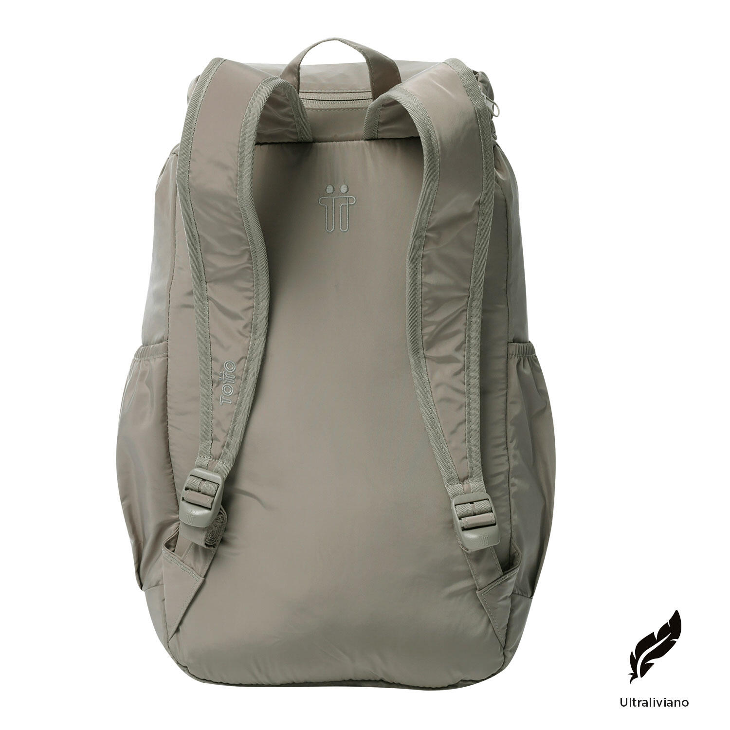 Totto Mochila plegable plegable Desert Taupe Poliéster 27 x 53 x 15.5 cm 5/5