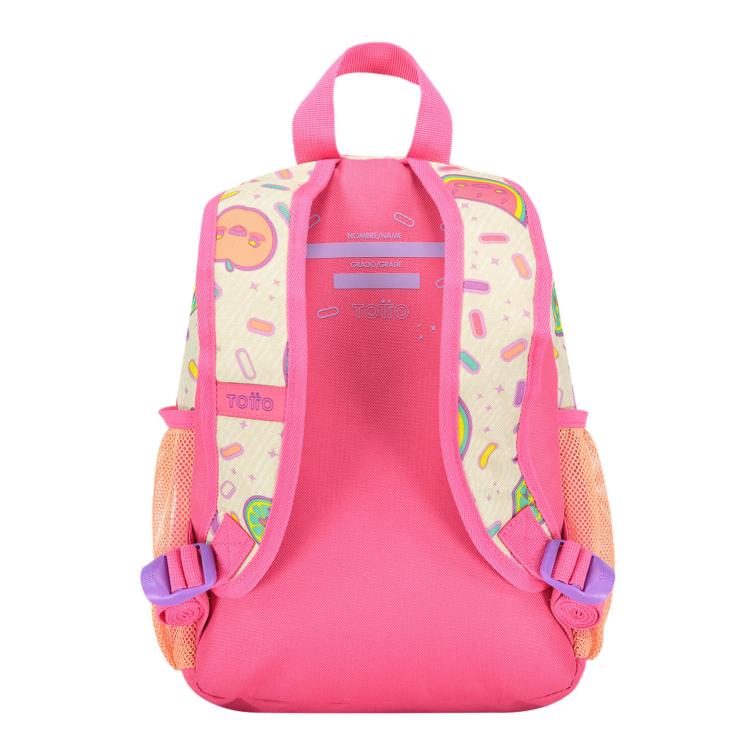 Totto Mochila escolar Ice Fruit Rosa Poliéster 23 x 32 x 9 cm 3/5