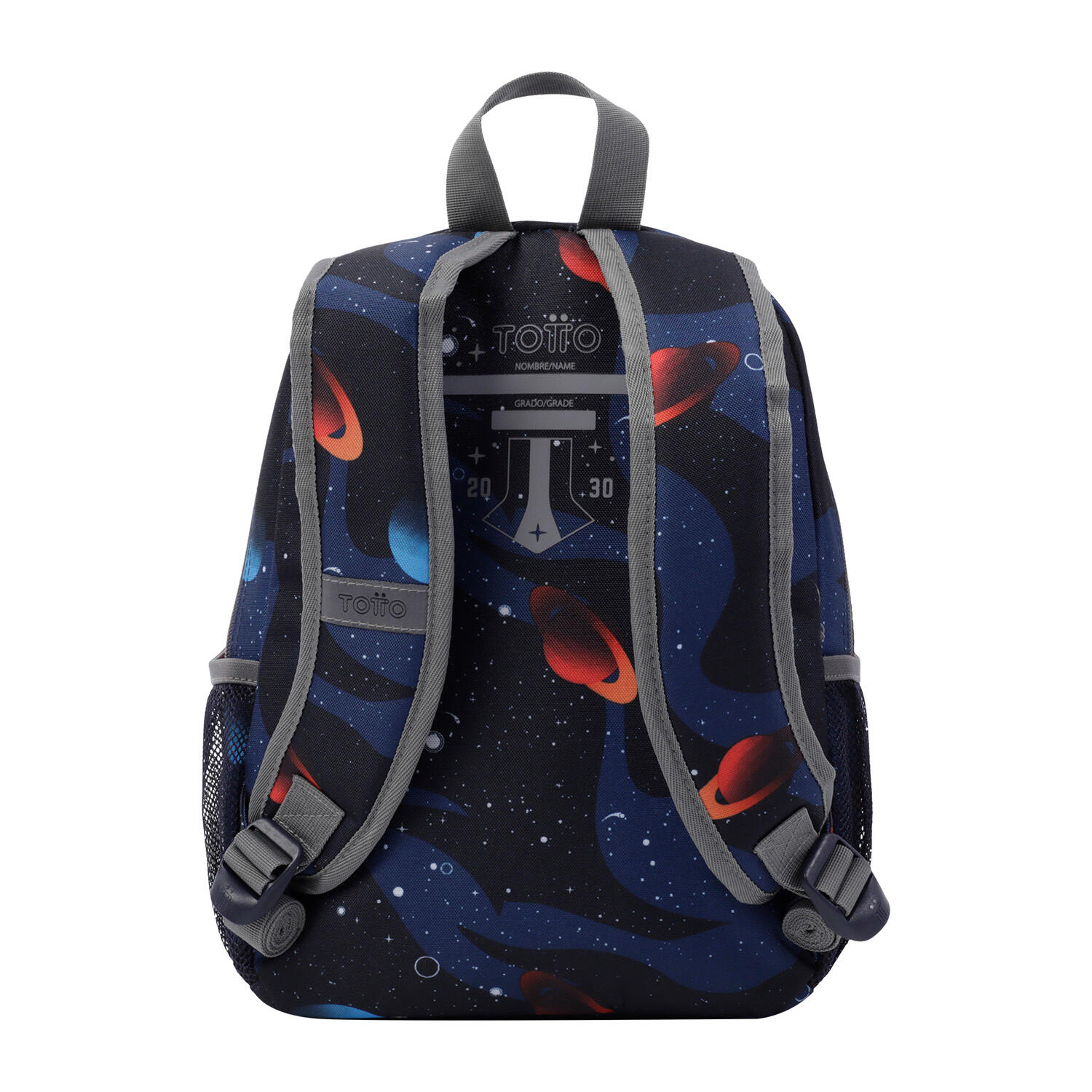 Totto Mochila escolar Astronaut Multicolor Poliéster 27 x 36 x 10 cm 3/5
