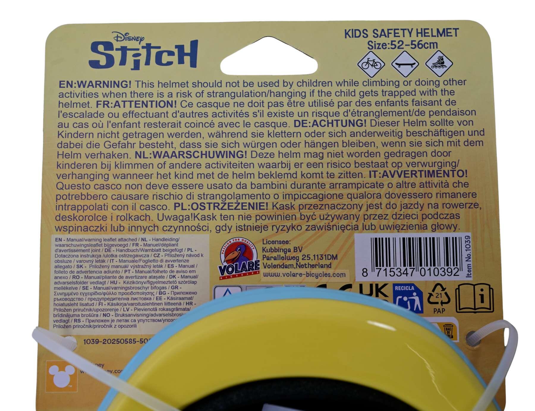Casque Enfant Stitch Taille 52-56 cm 7/7