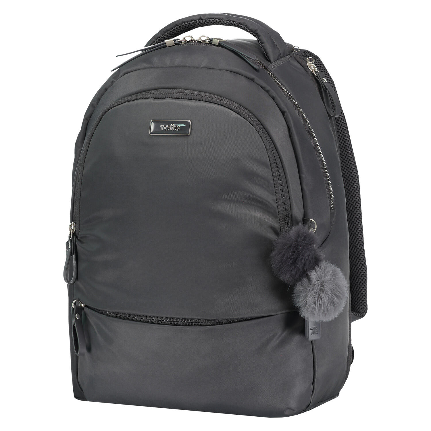 Totto Mochila ejecutiva Adelaide 2 Gris Poliéster 30 x42 x14 cm 2/5