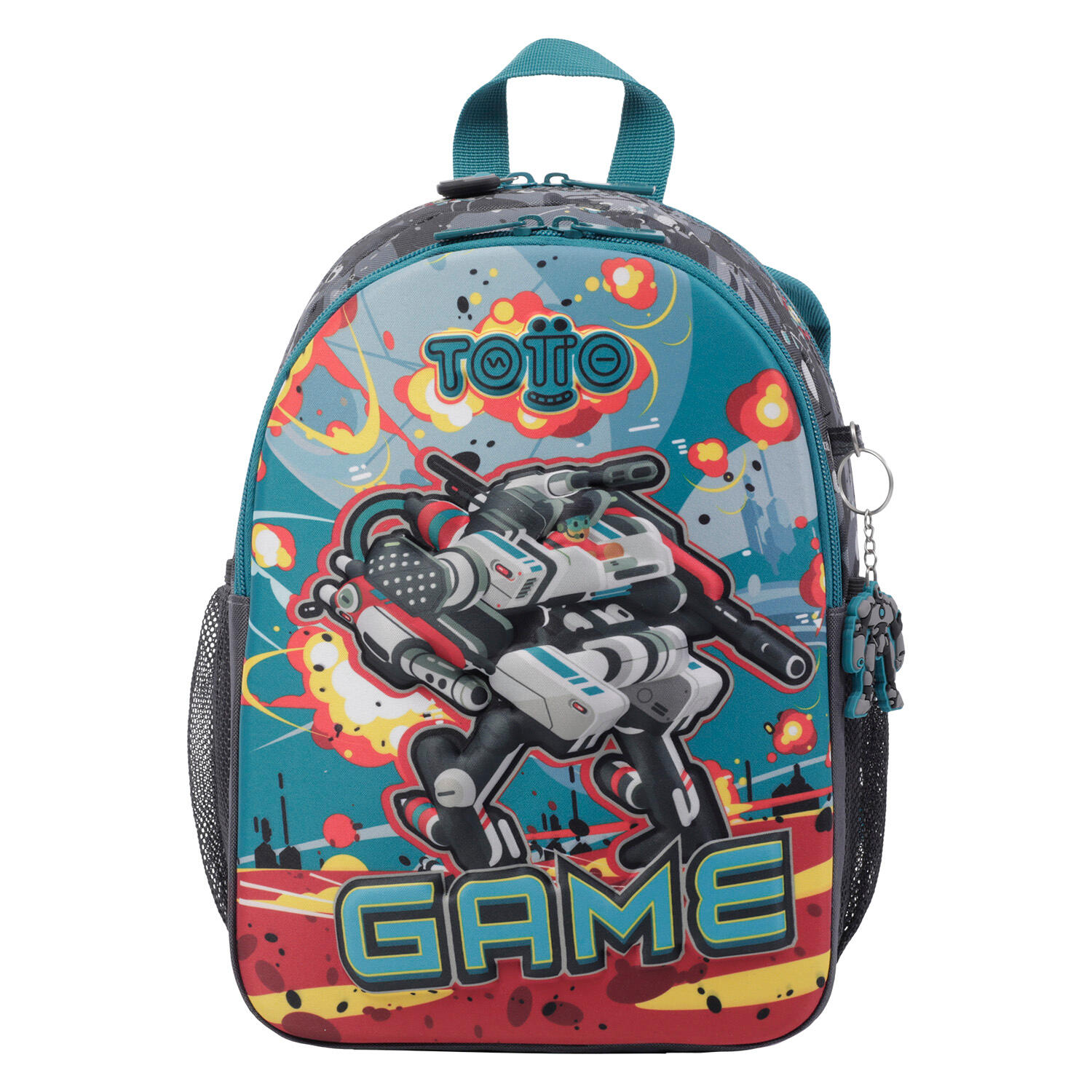 Totto Mochila escolar  Infinity Poliéster 23.5 x 32.5 x 10 cm 1/5