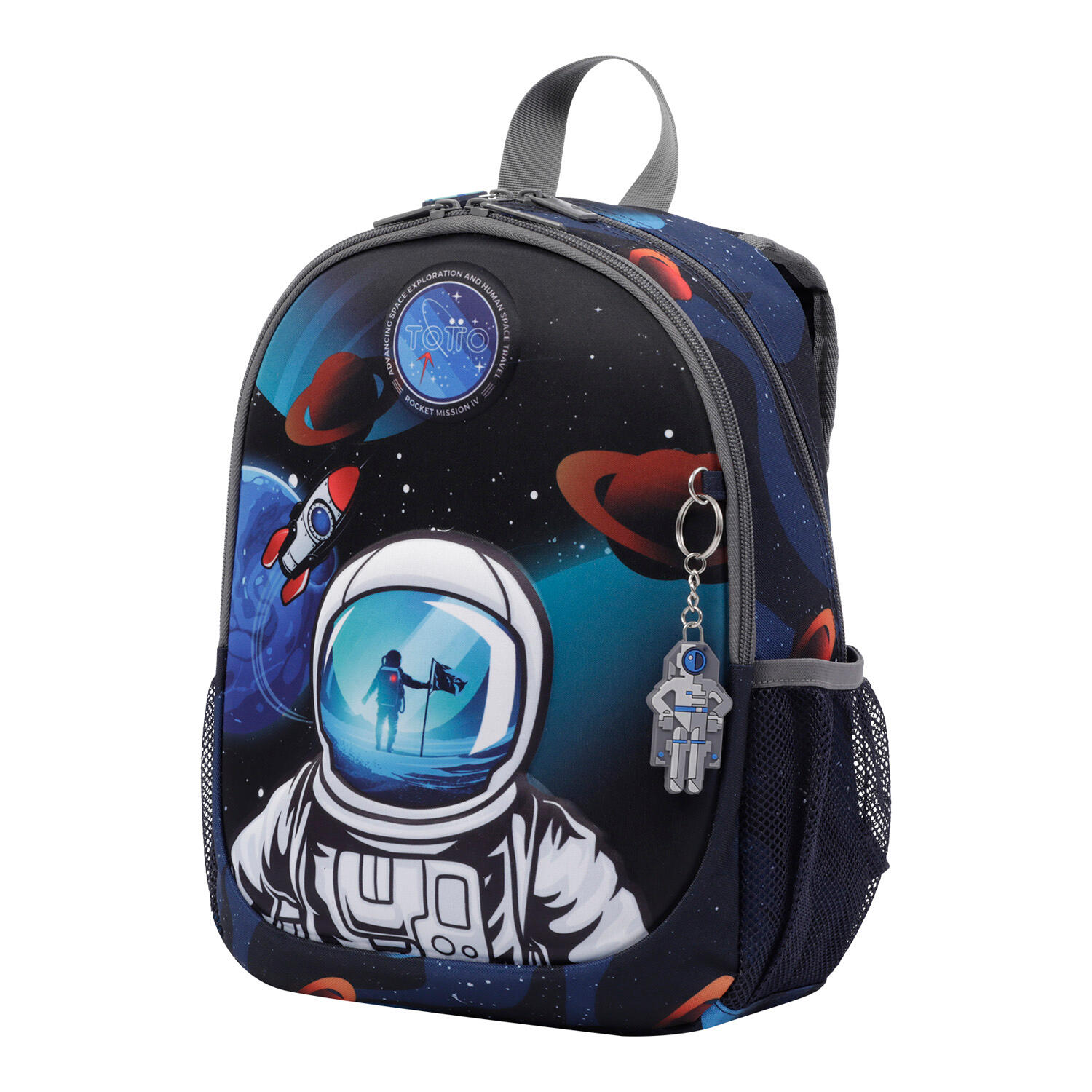 Totto Mochila escolar Astronaut Multicolor Poliéster 27 x 36 x 10 cm 2/5