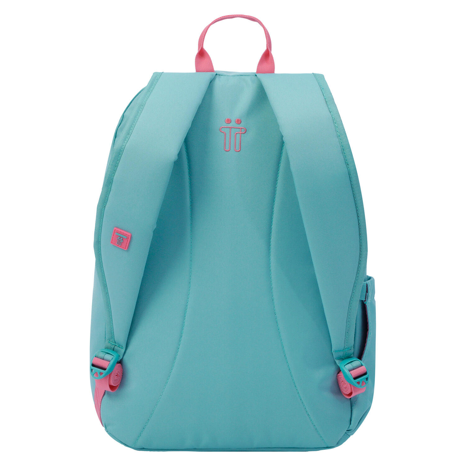 Totto Mochila urbana Dragonar Azul y rosa Poliéster 28 x 41.5 x 11.5 cm 3/5