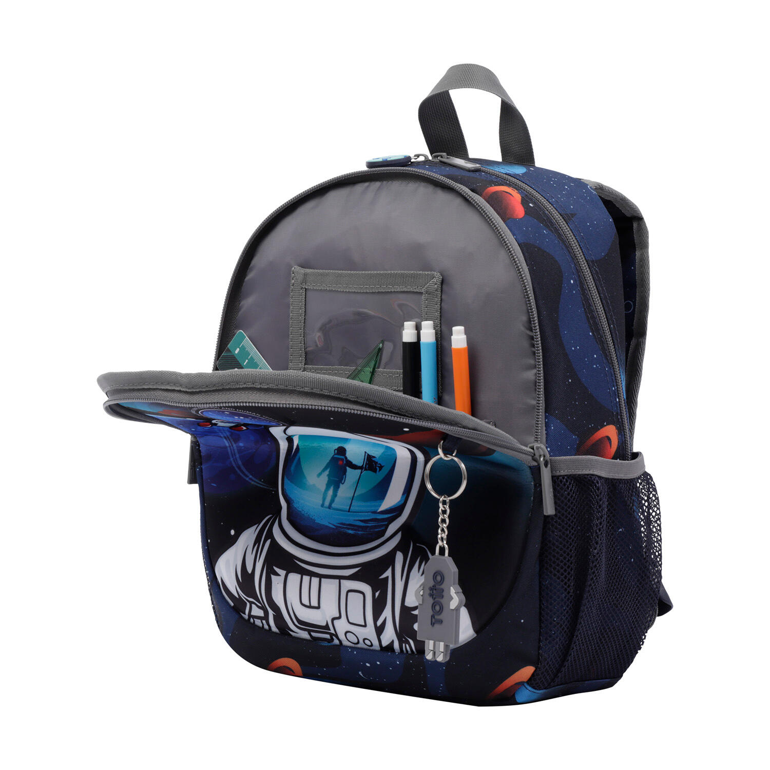 Totto Mochila escolar Astronaut Multicolor Poliéster 27 x 36 x 10 cm 5/5