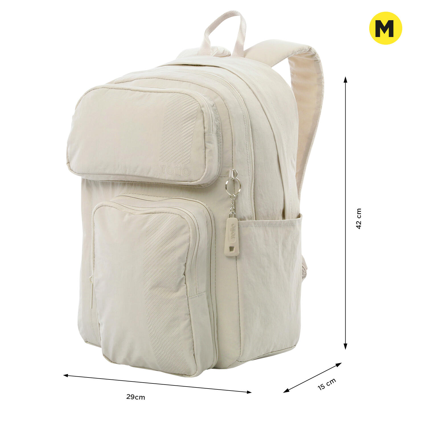Totto Mochila urbana Duality Rainy Day Poliamida 29 x 42 x 15 cm 2/5
