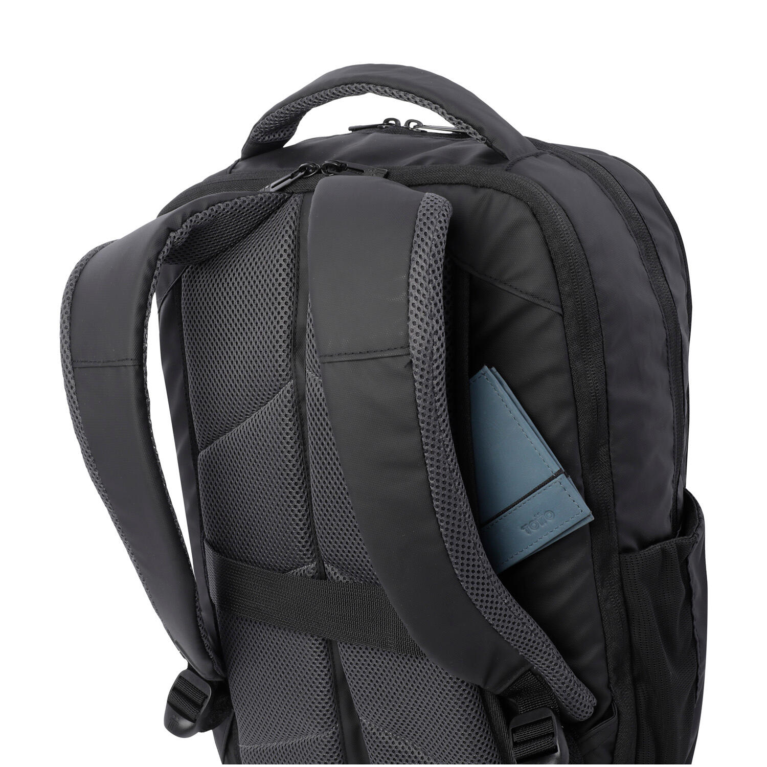 Totto Mochila urbana Dragony Negro Poliéster 43 x 30 x 12 cm 4/5