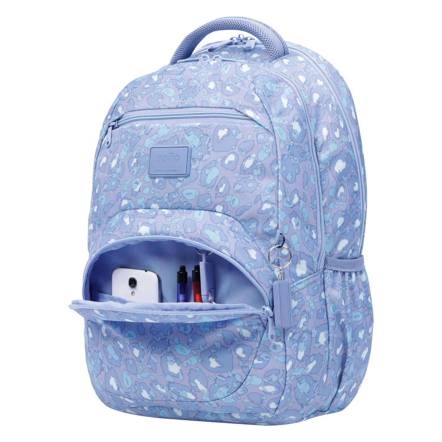 Totto Mochila urbana Tracer Animal print Poliéster reciclado 31 x 44.5 x 17 cm 5/5