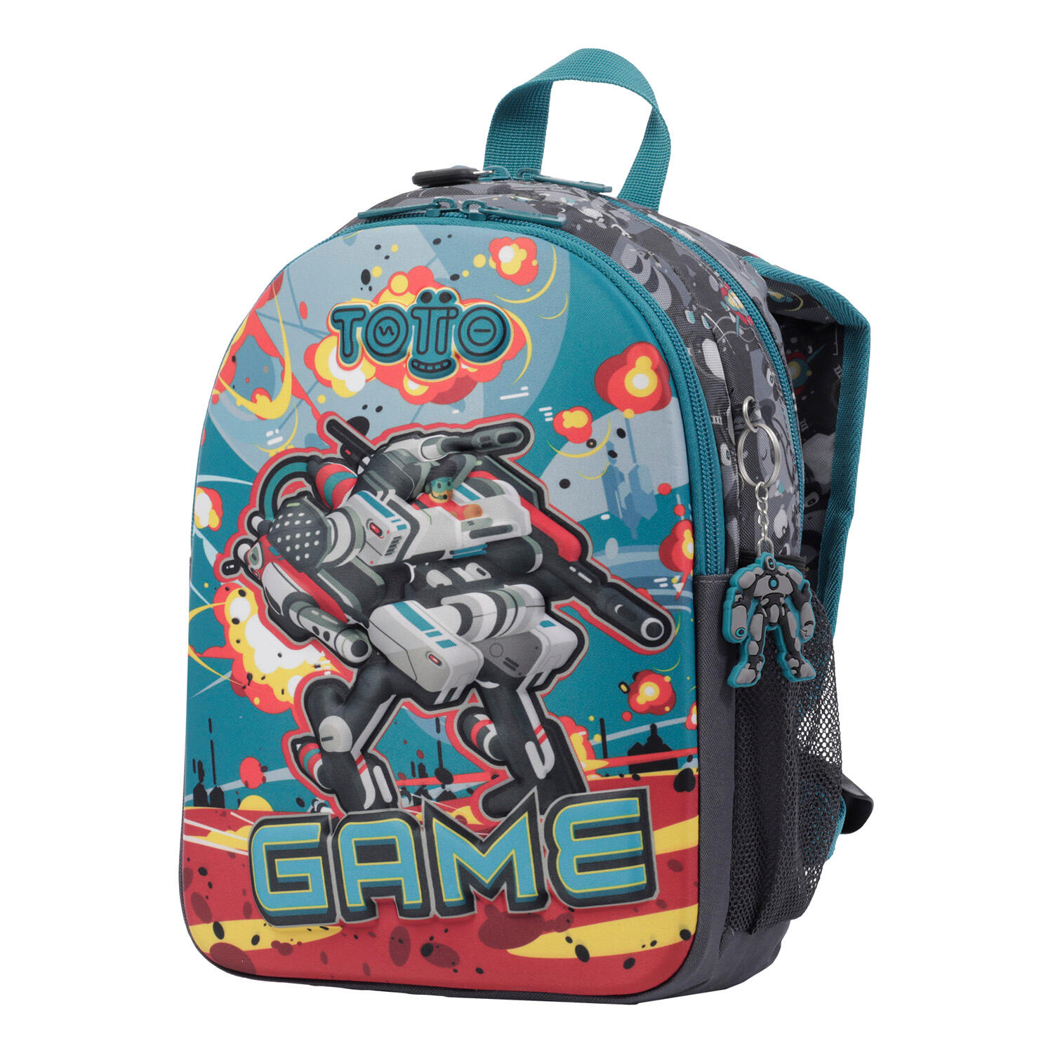 Totto Mochila escolar  Infinity Poliéster 23.5 x 32.5 x 10 cm 2/5