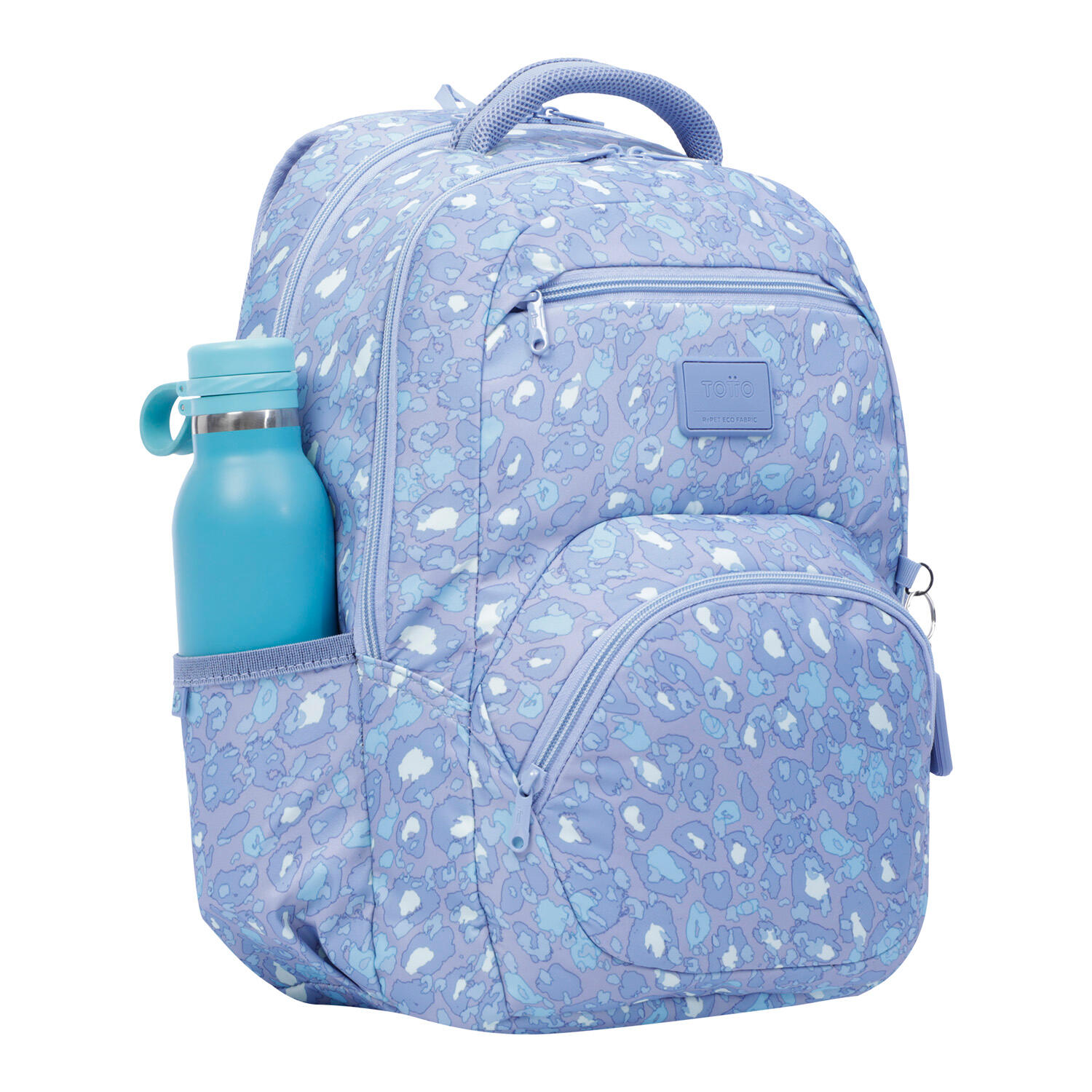Totto Mochila urbana Tracer Animal print Poliéster reciclado 31 x 44.5 x 17 cm 4/5