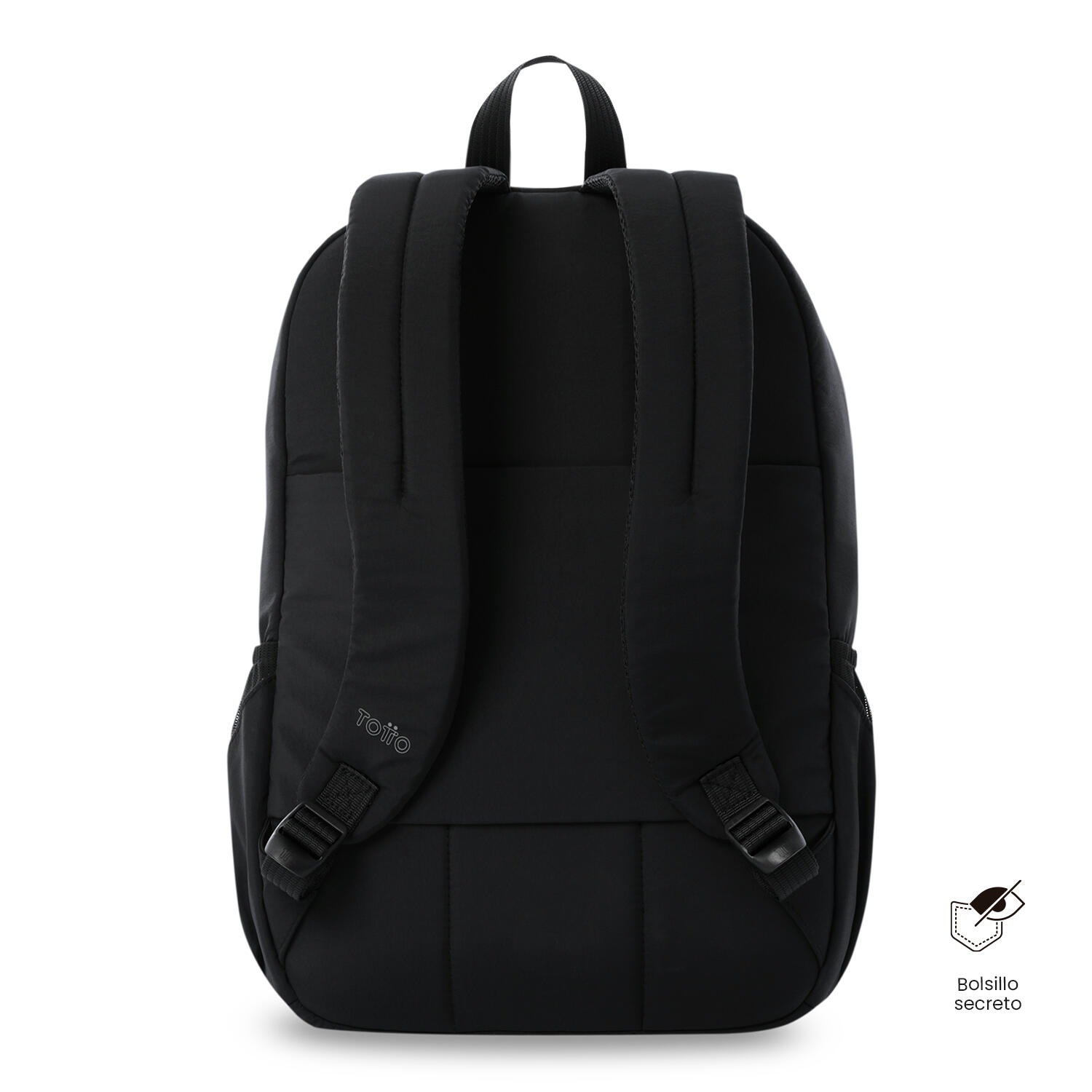 Totto Mochila ejecutiva Suzuka Negro Poliamida 31 x16 x 14.5 cm 4/5