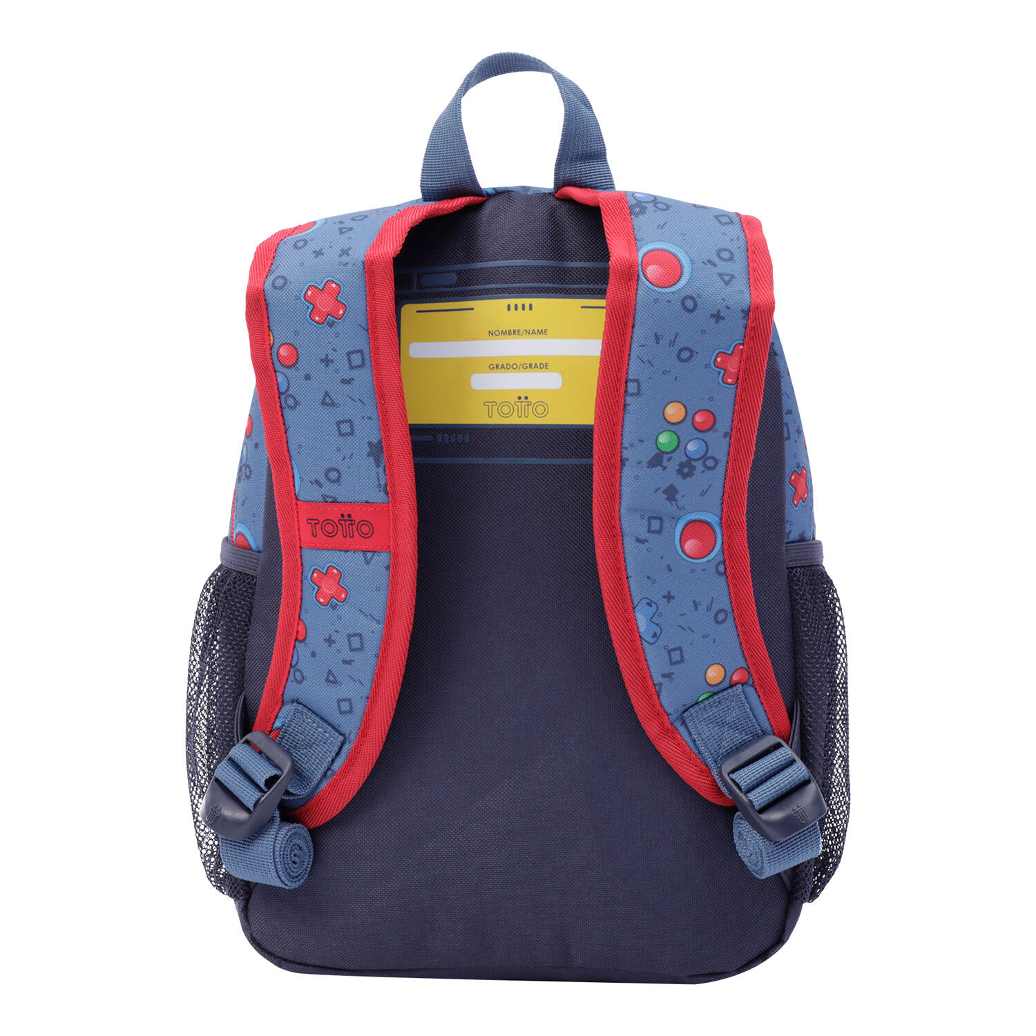 Totto Mochila escolar Atlas Azul Poliéster 23.5 x 32.5 x 8.5 cm 3/5