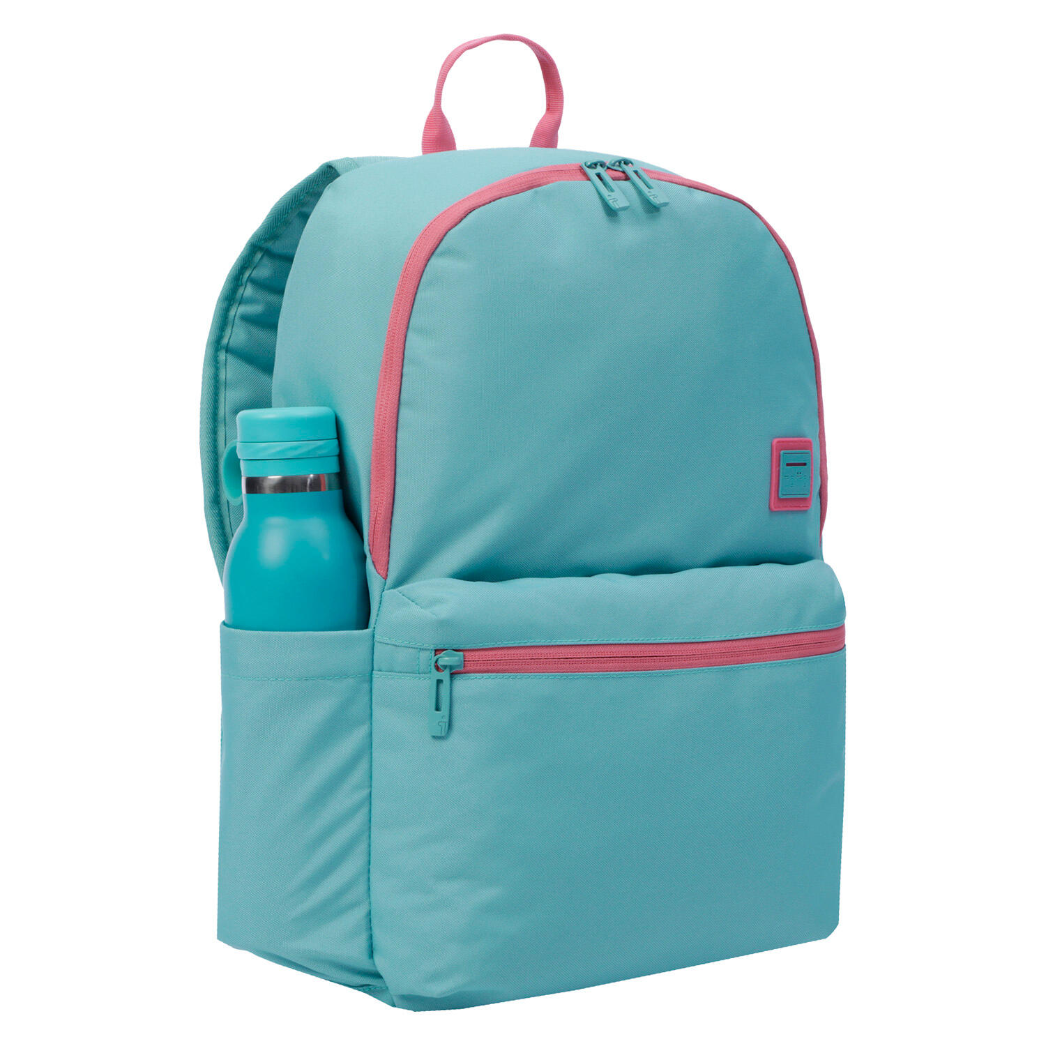 Totto Mochila urbana Dragonar Azul y rosa Poliéster 28 x 41.5 x 11.5 cm 4/5