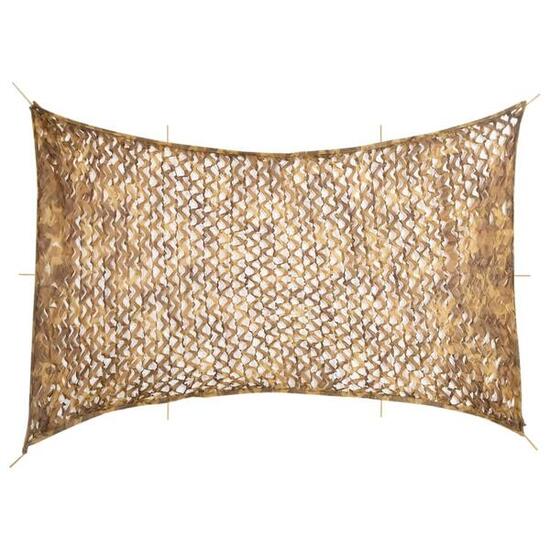 Vidaxx filet de camouflage avec sac de rangement 724x515 cm couleur sable