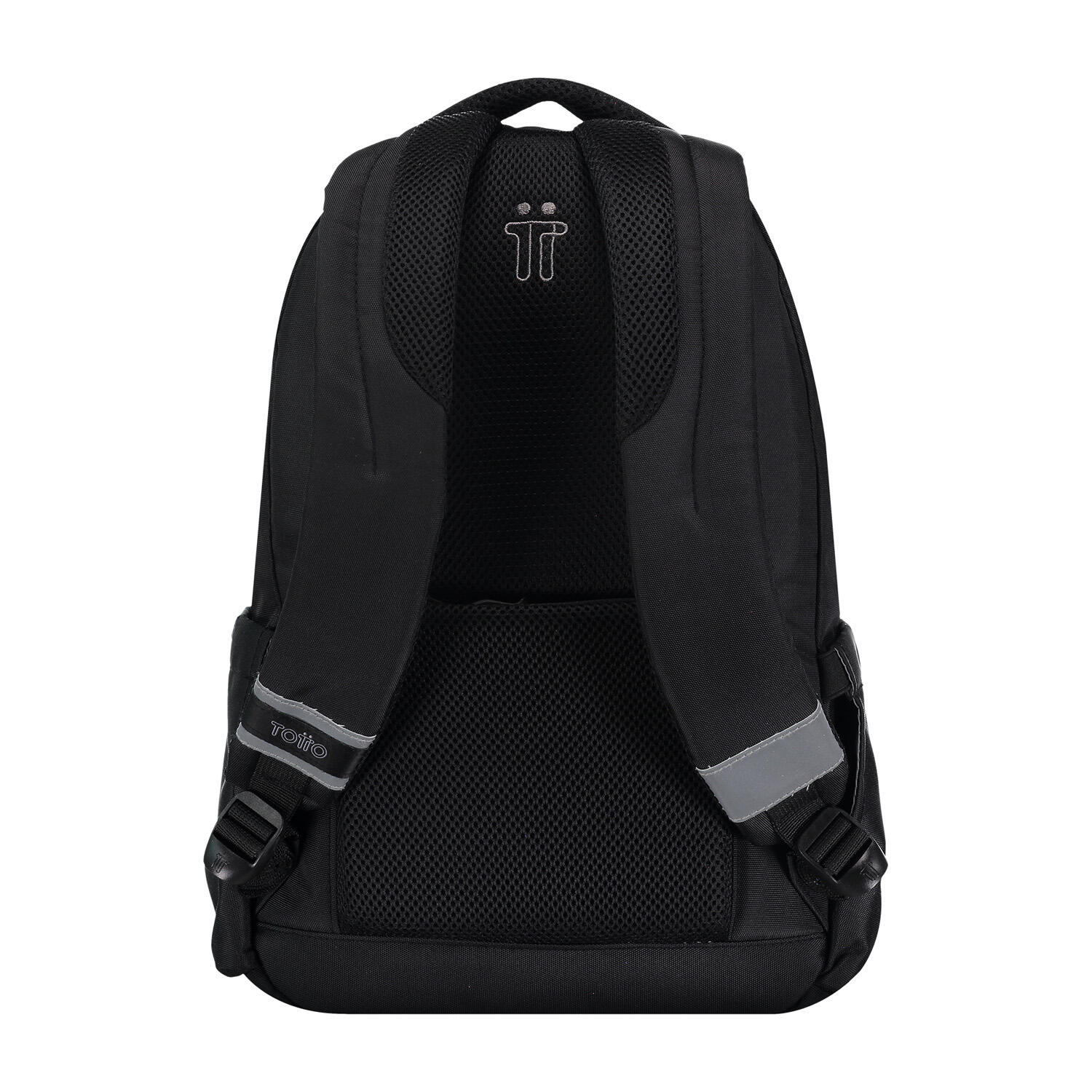 Totto Mochila urbana Misisip Negro Poliéster reciclado 31 x 44 x 15 cm 3/5