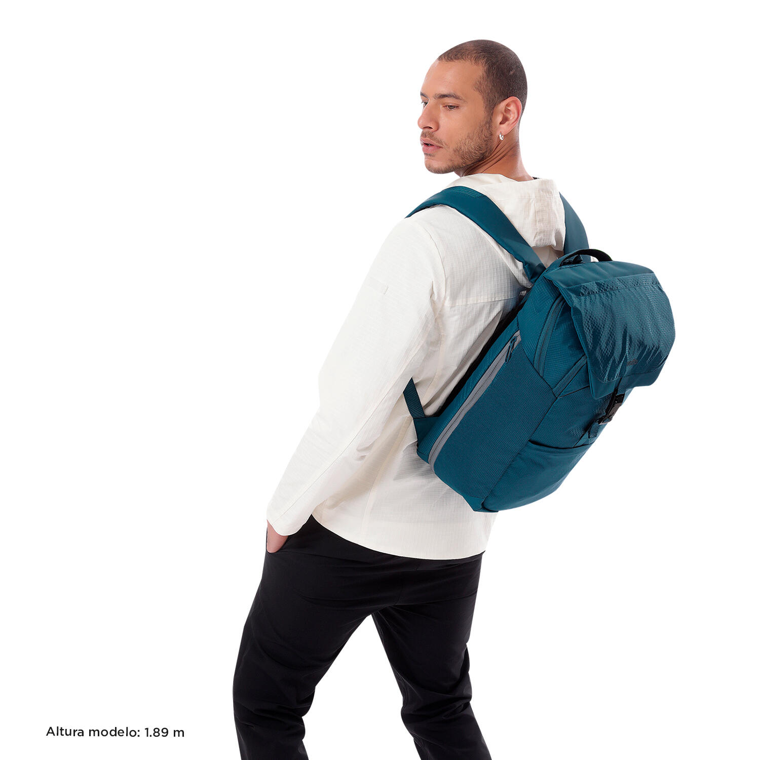 Totto Mochila ejecutiva Dual Moroccan Blue Poliamida 29 x 48 x 16 cm 2/5