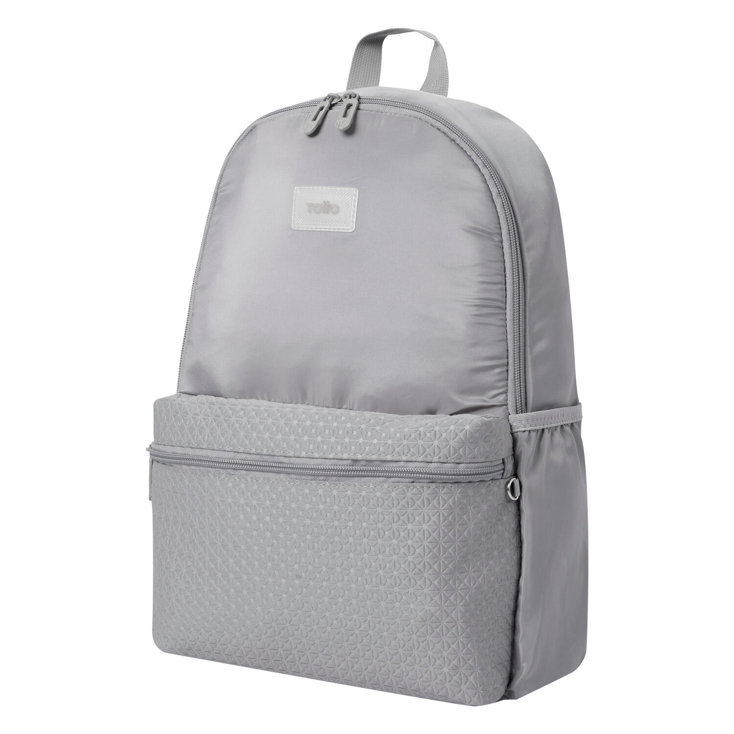 Totto Mochila urbana Palencia Gris Poliéster 30 x 42 x 12.5 cm 2/5