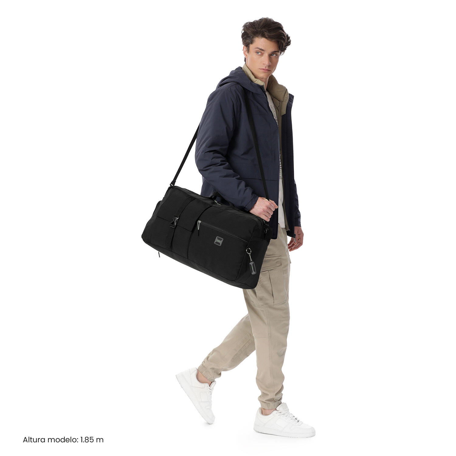 Totto Bolsa viaje Spa Negro Poliamida 53 x29 x 22 cm 2/5