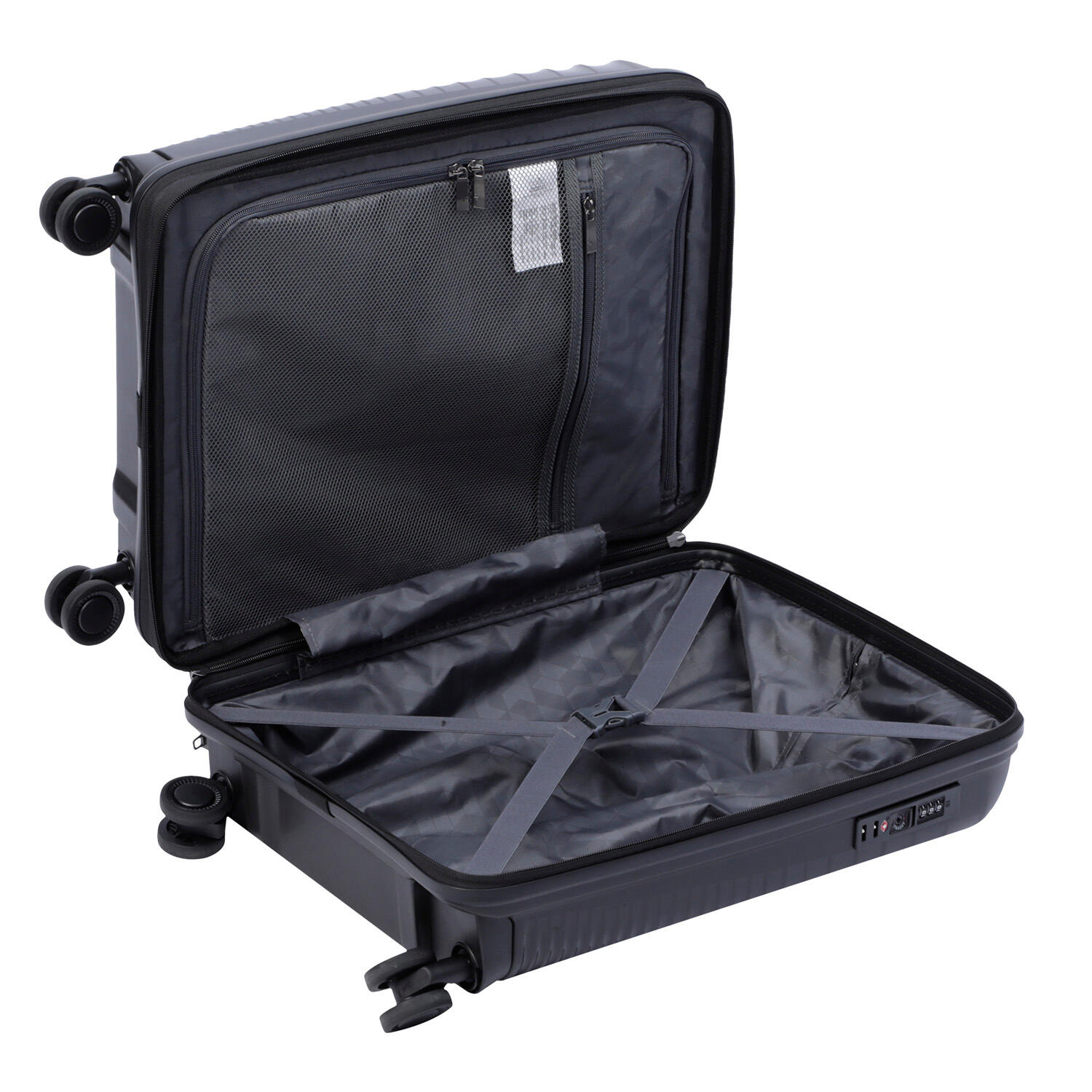 Totto Maleta de cabina Traveler Negro Polipropileno 39 x 55.5 x 26.5 cm 5/5
