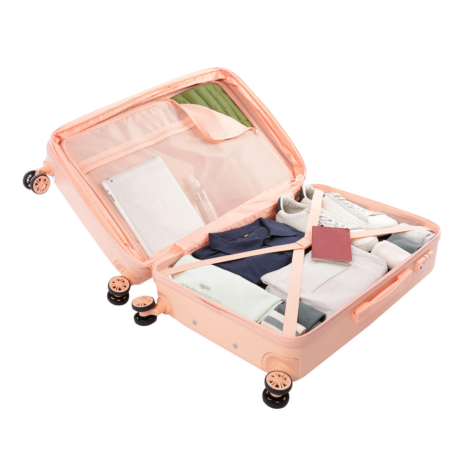 Totto Maleta mediana Bazy+ Expandible Bellini Policarbonato 43.5 x 69 x 26 cm 3/5
