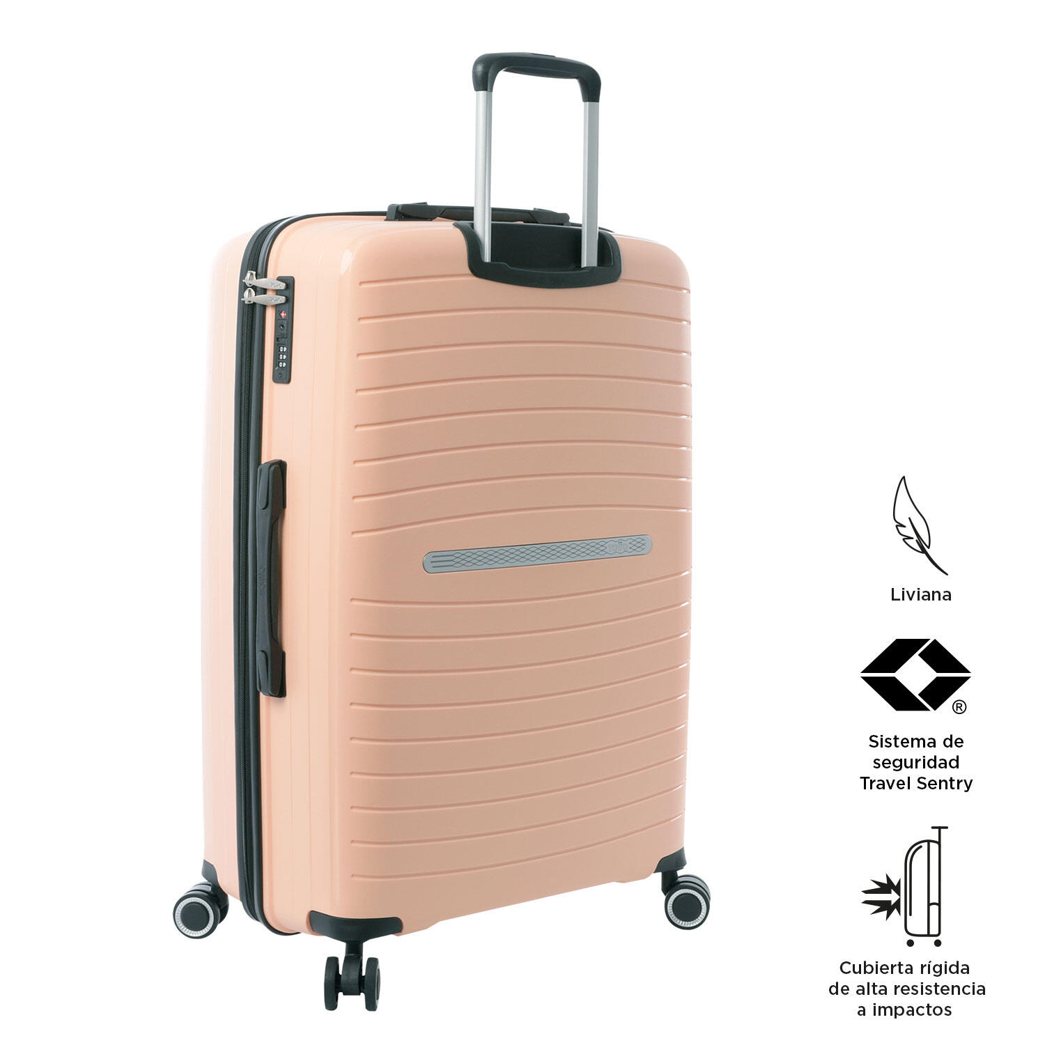 Totto Maleta grande Wave Bellini Polipropileno 45 x 65 x 28 cm 4/5