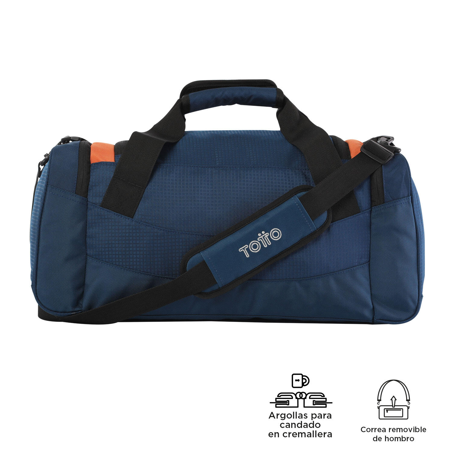 Totto Bolsa viaje Cobred Azul Poliéster 41 x 26 x 22.5 cm 4/4