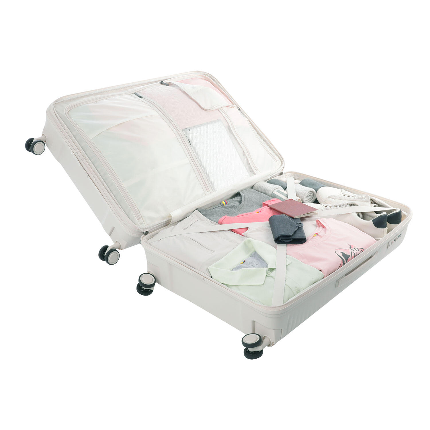 Totto Maleta grande Traveler Rainy Day Polipropileno 51.5 x 76.5 x 35.5 cm 3/5